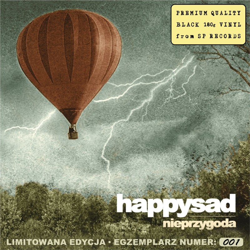 Happysad - Nieprzygoda [1LP] Edycja limitowana. Nakład: 700 szt.