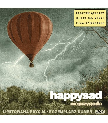 Happysad - Nieprzygoda [1LP] Edycja limitowana. Nakład: 700 szt.