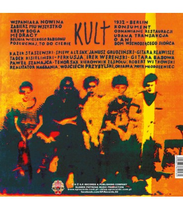 Kult - Kult [1LP] Edycja limitowana. Nakład: 1500 szt.