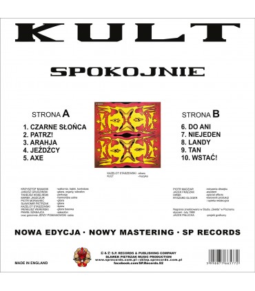 Kult - Spokojnie [1LP] Edycja limitowana. Nakład: 2000 szt.