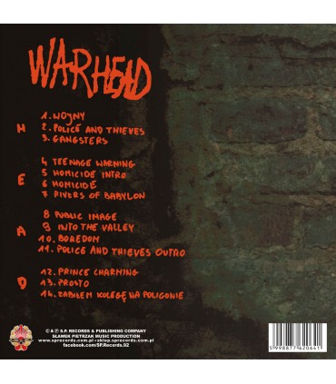 Kazik + Zdunek Ensemble - Warhead [2LP] Edycja limitowana: 1500 szt.