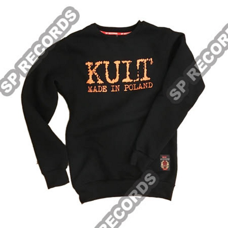 Bluza KULT - Made in Poland prosta Czarna