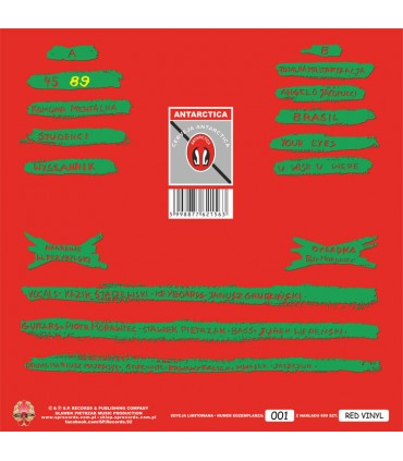 Kult - 45-89 [1LP] lim. ed. Red Vinyl Nakład: 650 szt.