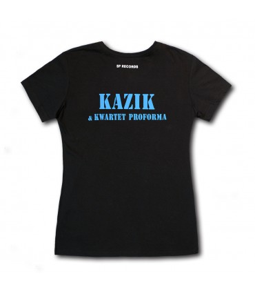 Damska koszulka Kazik & Kwartet ProForma - Tata Kazika kontra Hedora czarna