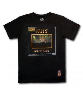 Koszulka Kult - Made in Poland czarna (Vinyl edition)