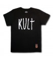 Koszulka KULT - Kult (biały nadruk) czarna