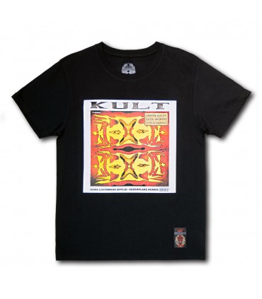 Koszulka Kult - Spokojnie czarna (Vinyl edition)