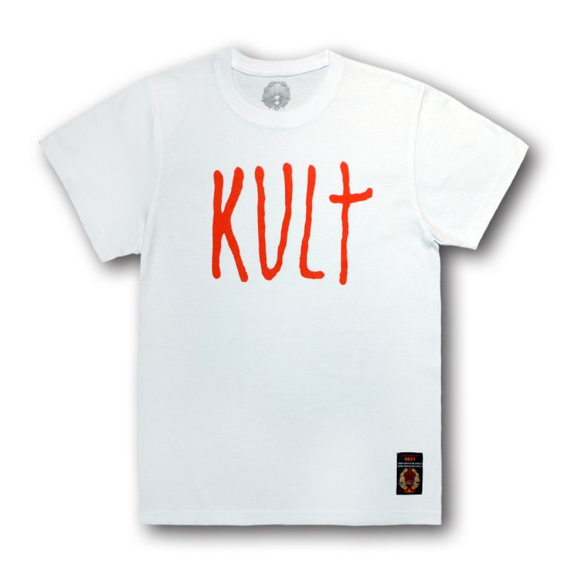 Koszulka KULT - Kult biała