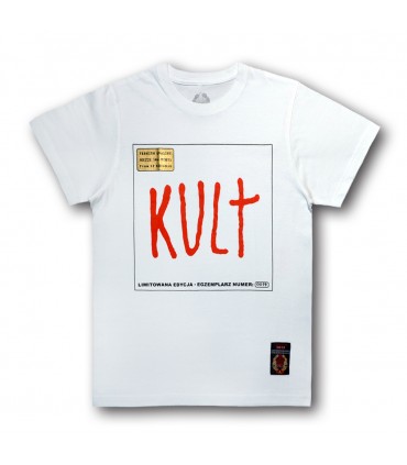 Koszulka Kult - Kult biała (Vinyl edition)