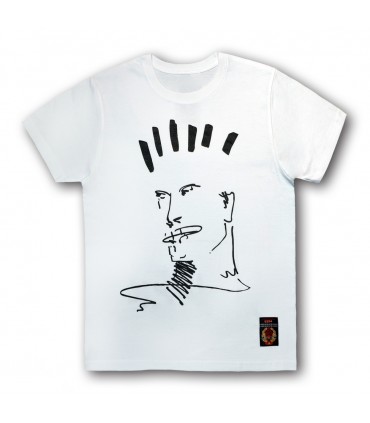 Koszulka Kazik - Spalam się Biała