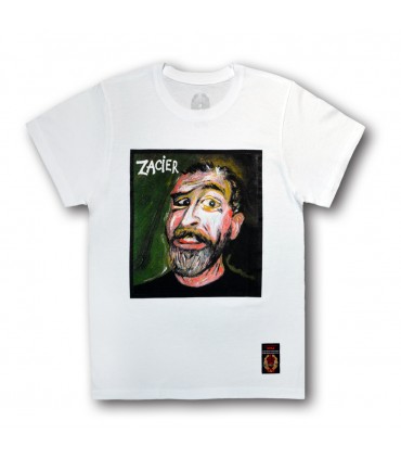 Koszulka Zacier - Podróże w czasie, czyli park, rower i wiewiórki biała