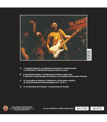Knż - Las Maquinas de la Muerte [2LP] lim. ed. White Vinyl Nakład: 755 szt.