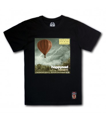 Koszulka Happysad - Nieprzygoda czarna (Vinyl edition)