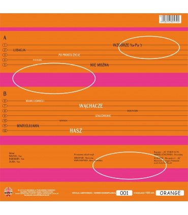 Wzgórze Ya-Pa 3 - Wzgórze Ya-Pa 3 [1LP] lim. ed. Orange Vinyl Nakład: 125 szt.