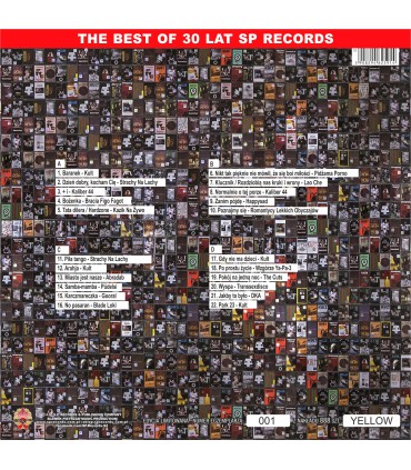 Składanka The best of 30 lat SP RECORDS [2LP] lim. ed. Yellow Vinyl Nakład: 888 szt.