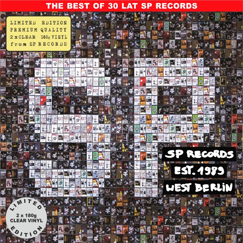 Składanka The best of 30 lat SP RECORDS [2LP] lim. ed. Clear Vinyl Nakład: 888 szt.