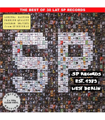 Składanka The best of 30 lat SP RECORDS [2LP] lim. ed. Clear Vinyl Nakład: 888 szt.