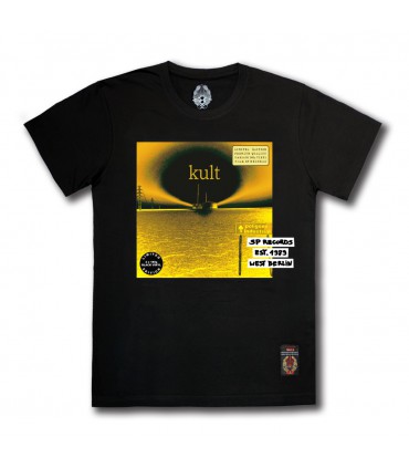Koszulka Kult - Poligono Industrial (Black Vinyl Edition) czarna