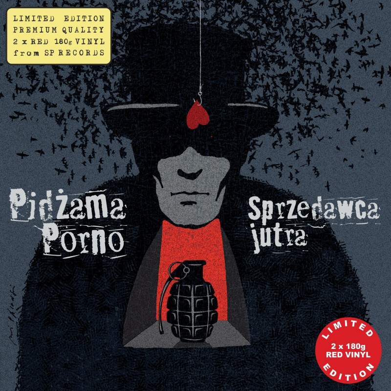 Pidżama Porno - Sprzedawca jutra [2LP] lim. ed. Red Vinyl Nakład: 450 szt.