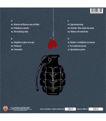 Pidżama Porno - Sprzedawca jutra [2LP] lim. ed. Red Vinyl Nakład: 450 szt.