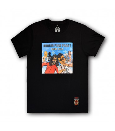 Koszulka Bracia Figo Fagot - Disco Polo czarna
