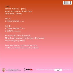 TAQ - Live [1LP] LIM. ED. Black Vinyl Nakład 400 szt.