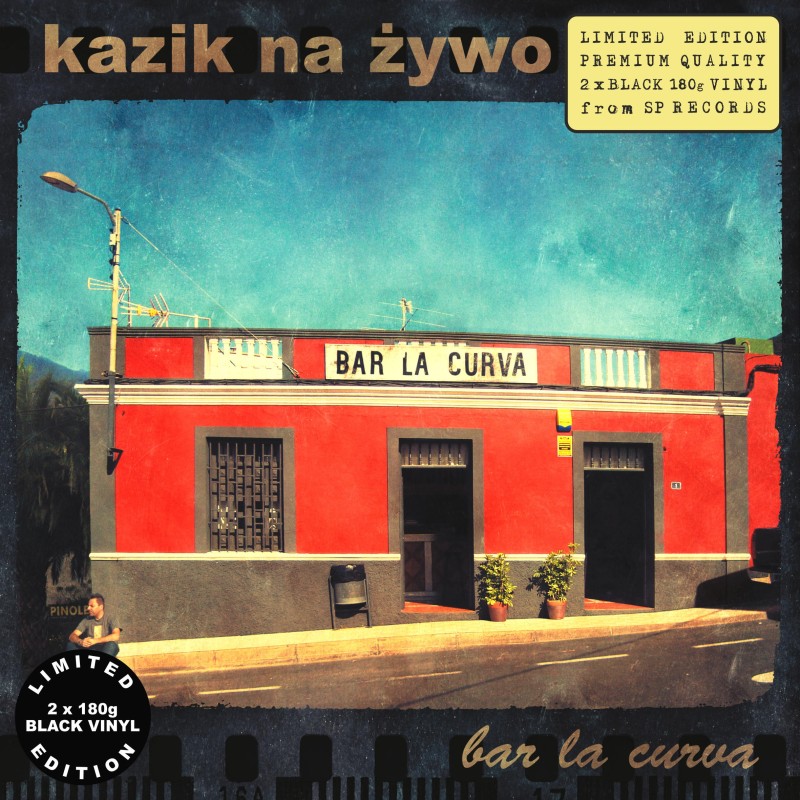 Kazik Na Żywo - Bar La Curva / Plamy na słońcu [2LP] lim. ed. Black Vinyl Nakład: 389 szt.