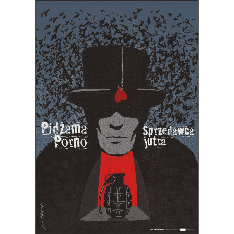 Plakat Pidżama Porno - Sprzedawca jutra lim. ed. Nakład: 100 szt.