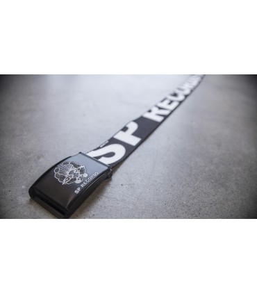 Pasek parciany SP RECORDS z napisem