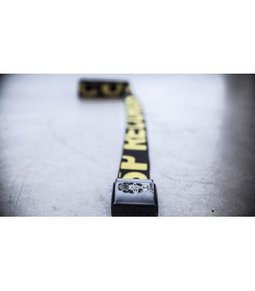 Pasek parciany SP RECORDS z napisem