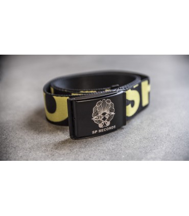 Pasek parciany SP RECORDS z napisem