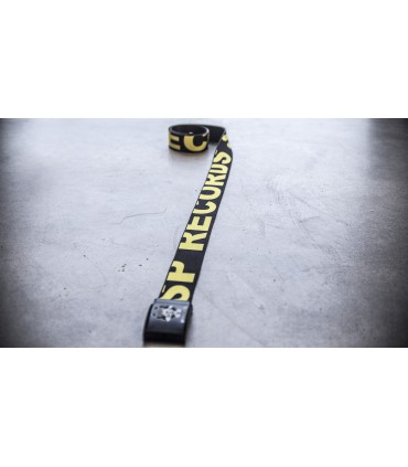 Pasek parciany SP RECORDS z napisem