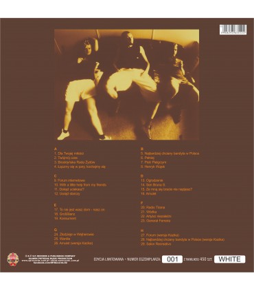 Kult - Salon Recreativo [4LP] lim. ed. White Vinyl Nakład: 450 szt.