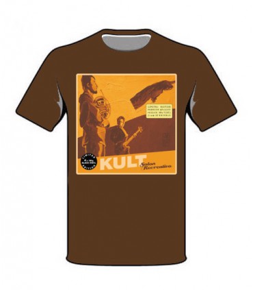 Koszulka Kult - Salon Recreativo (Black Vinyl Edition) brązowa