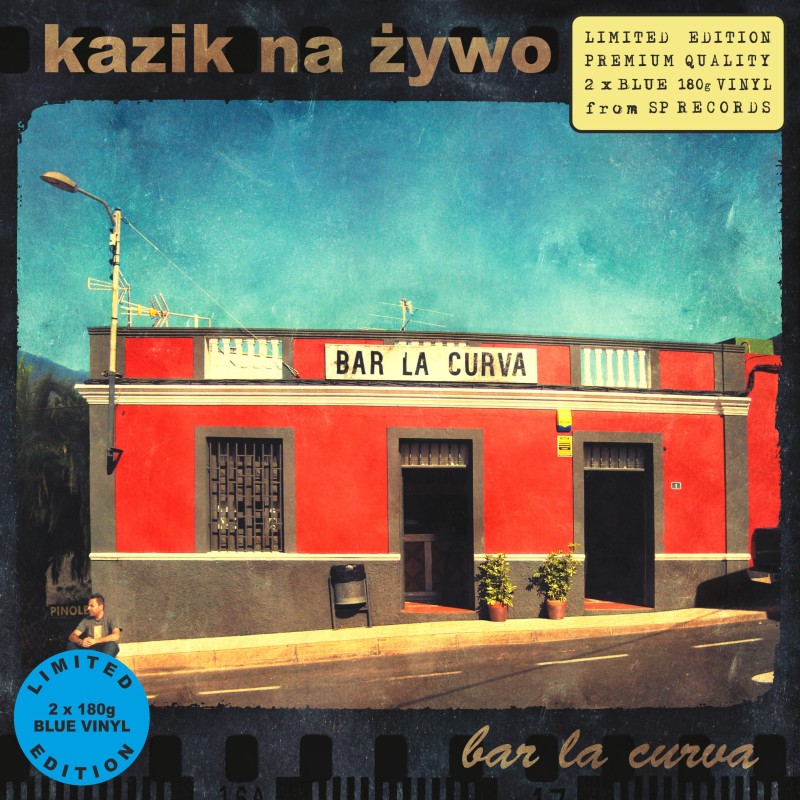 Kazik Na Żywo - Bar La Curva / Plamy na słońcu [2LP] lim. ed. Blue Vinyl