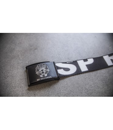 Pasek parciany SP RECORDS z napisem