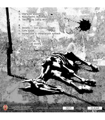 Strachy Na Lachy - Dodekafonia [2LP][NOWA EDYCJA] LIM. ED. CLEAR VINYL NAKŁAD: 450 SZT.