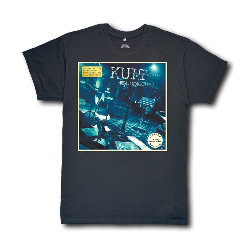 Koszulka KULT MTV UNPLUGGED (Clear Vinyl Edition) grafitowa