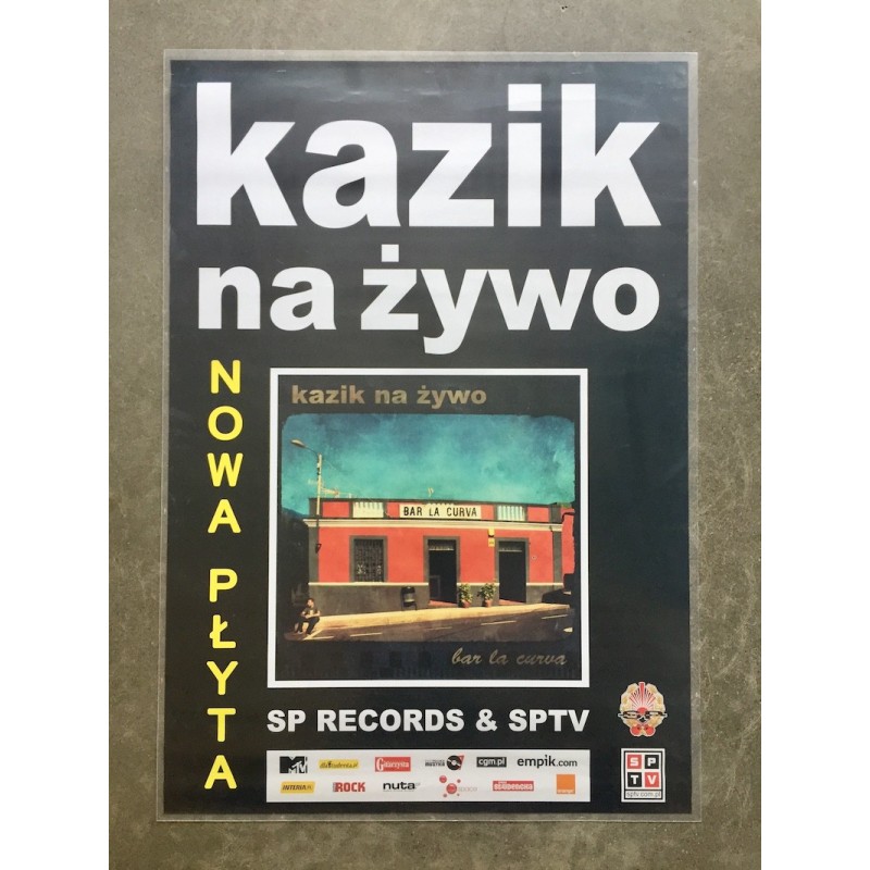 Plakat: Kazik na Żywo - Bar la curva / Plamy na słońcu [2011]