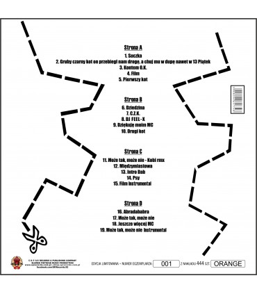 Kaliber 44 - W 63 minuty dookoła świata [2LP] [NOWA EDYCJA] lim. ed. Orange Vinyl Nakład: 444 szt. (PROERDER)