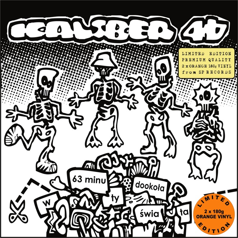 Kaliber 44 - W 63 minuty dookoła świata [2LP] [NOWA EDYCJA] lim. ed. Orange Vinyl Nakład: 444 szt. (PROERDER)
