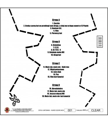 Kaliber 44 - W 63 minuty dookoła świata [2LP] [NOWA EDYCJA] lim. ed. Clear Vinyl Nakład: 444 szt.