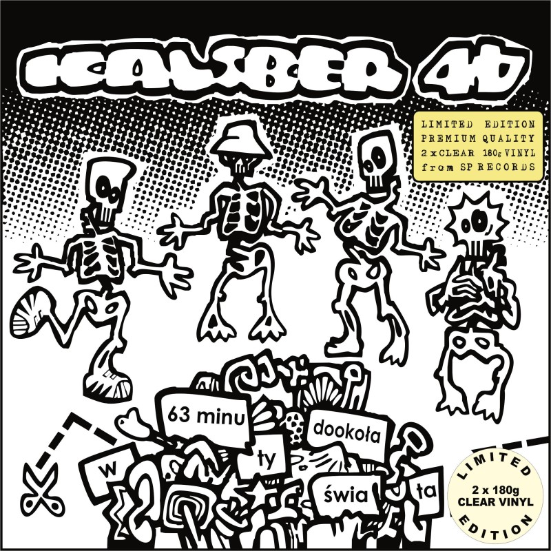 Kaliber 44 - W 63 minuty dookoła świata [2LP] [NOWA EDYCJA] lim. ed. Clear Vinyl Nakład: 444 szt.