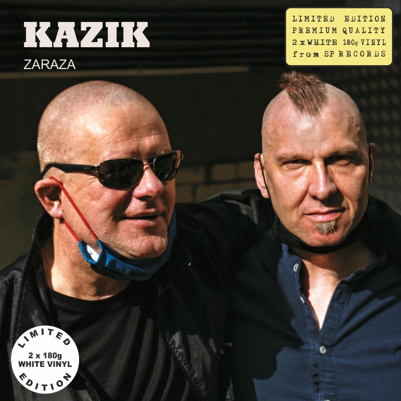 Kazik - Zaraza [2LP] lim. ed. White Vinyl Nakład: 500 szt.