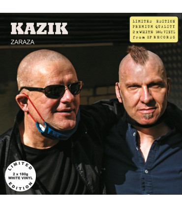 Kazik - Zaraza [2LP] lim. ed. White Vinyl Nakład: 500 szt.