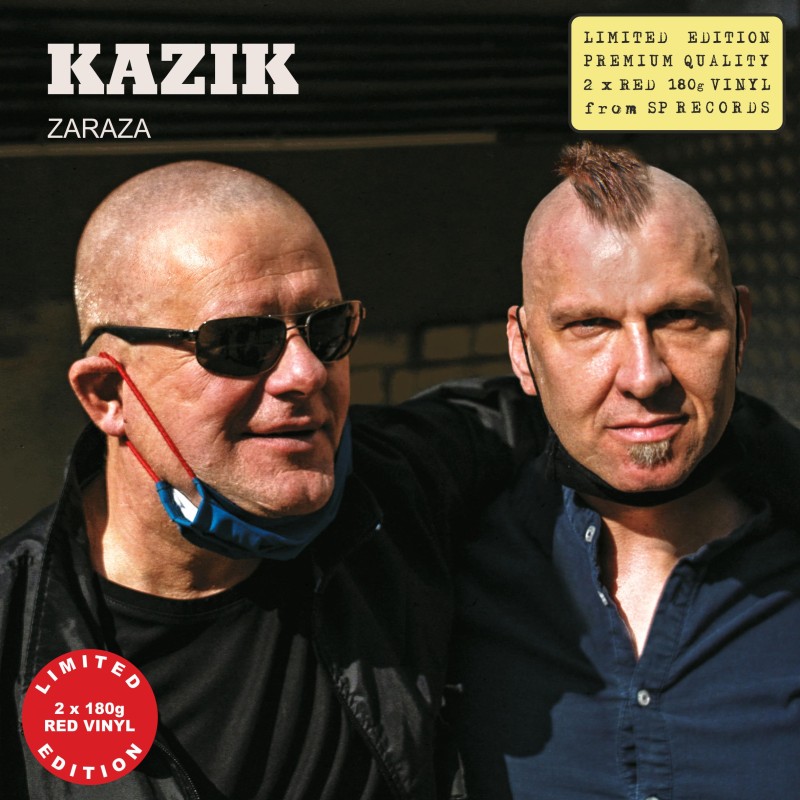 Kazik - Zaraza [2LP] lim. ed. Red Vinyl Nakład: 500 szt.