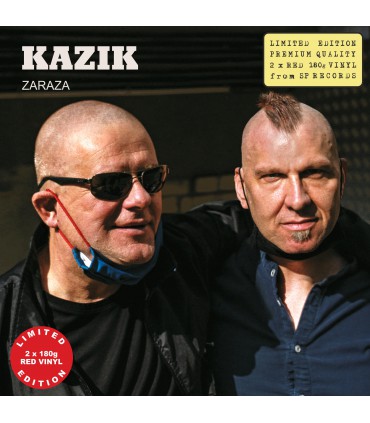 Kazik - Zaraza [2LP] lim. ed. Red Vinyl Nakład: 500 szt.
