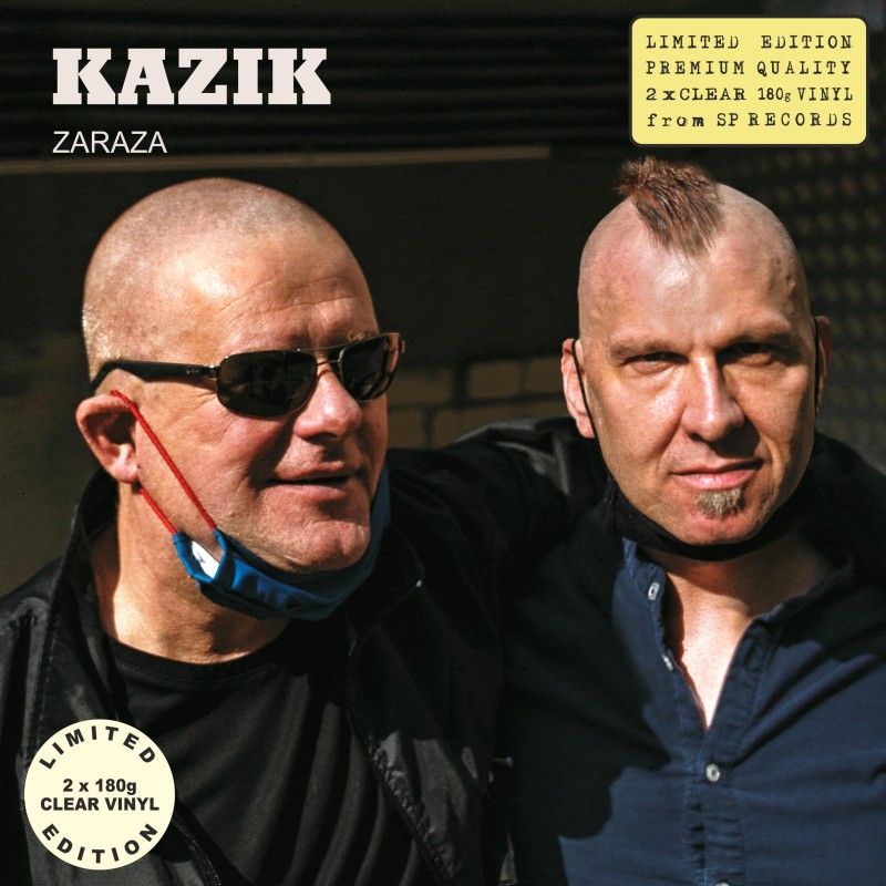 Kazik - Zaraza [2LP] lim. ed. Clear Vinyl Nakład: 500 szt.