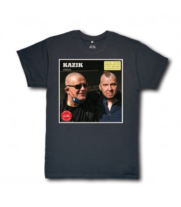 Koszulka Kazik - Zaraza Red Vinyl Edition grafitowa