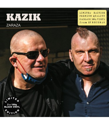 Kazik - Zaraza [2LP] lim. ed. Black Vinyl Nakład: 500 szt.